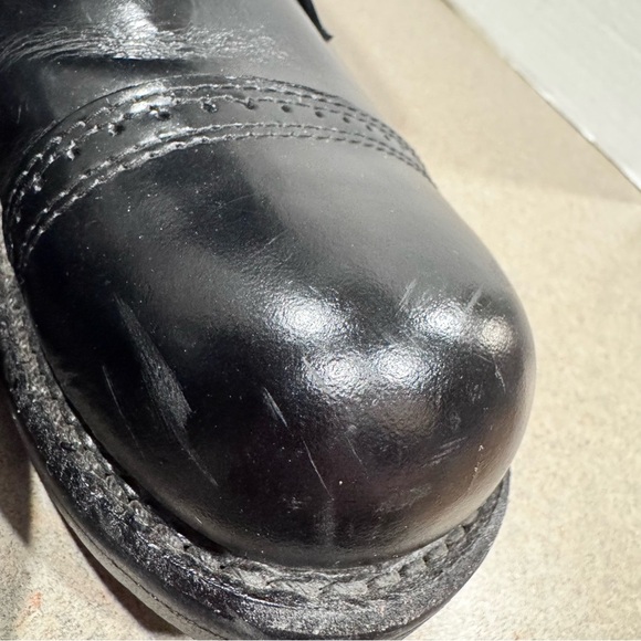 Corcoran 1500 Men’s Leather Combat Military Jump 10” Boots 12 E Made in USA - Picture 10 of 11